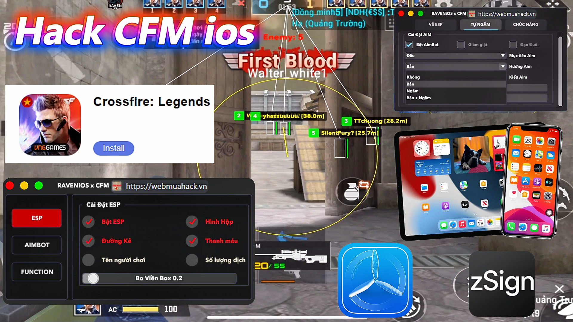 Hack RAVEN IOS